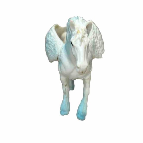 Greenbrier Pegasus Figures 5” Purple & 4” Blue Fantasy Toy Collectible Mythical - Picture 8 of 8